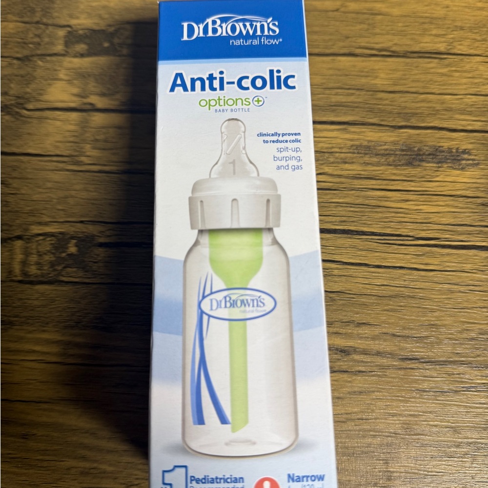 Dr. Brown's Options+ Anti-Colic Baby Bottle - Light Green